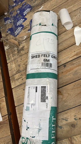 Green shed felt - felt, roofing