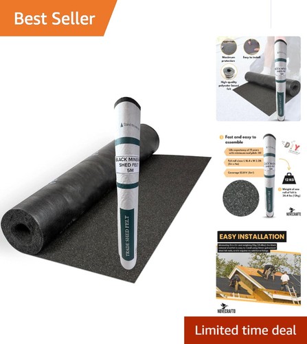 Heavy duty black roofing felt - heavy-duty,