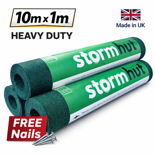Shed felt 10m heavy duty - 10m, x