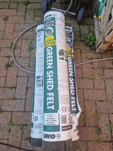 Iko super green shed roofing - shed,