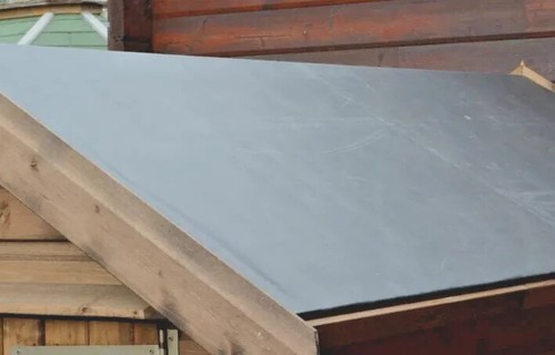 Shed synthetic rubber - , roof