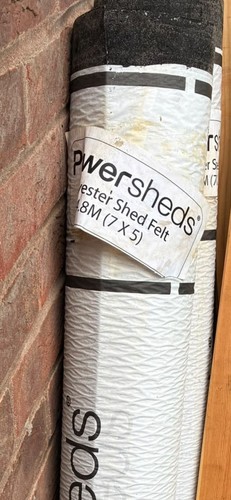 Shed roofing felt