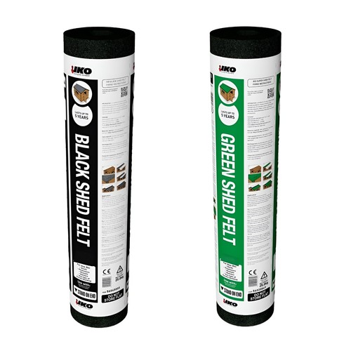 Roofing shed felt - roofing, black