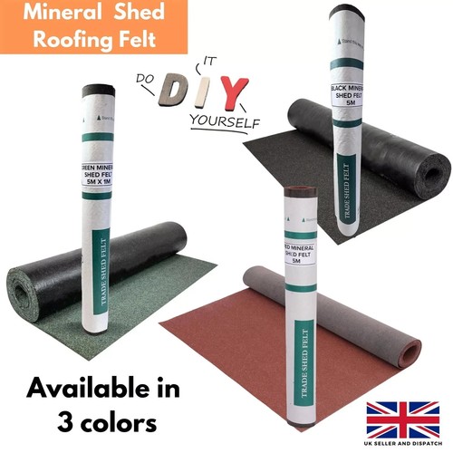 Mineral shed roofing felt 4 - mineral, 16.4