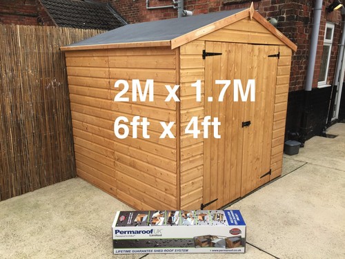 Epdm rubber roofing - shed, kit