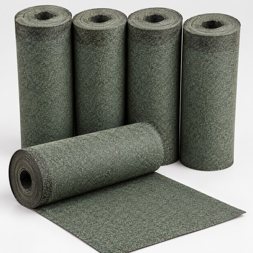 Green mineral roofing - green,