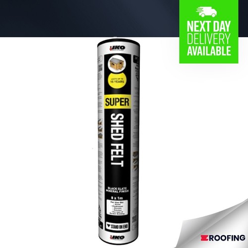 Iko super shed felt - felt, black